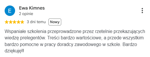 ewa kimnes opinia google